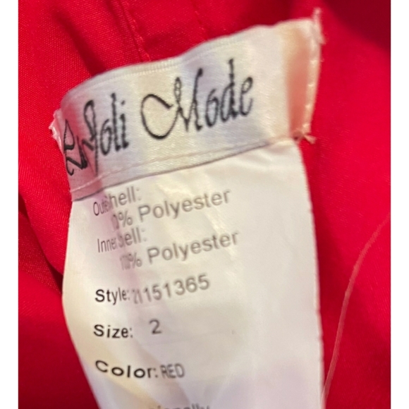 Amazing Red Prom Dress - Picture 4 of 5